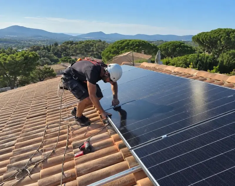 Installateur panneaux solaires Montriond — pose photovoltaïque sur toiture